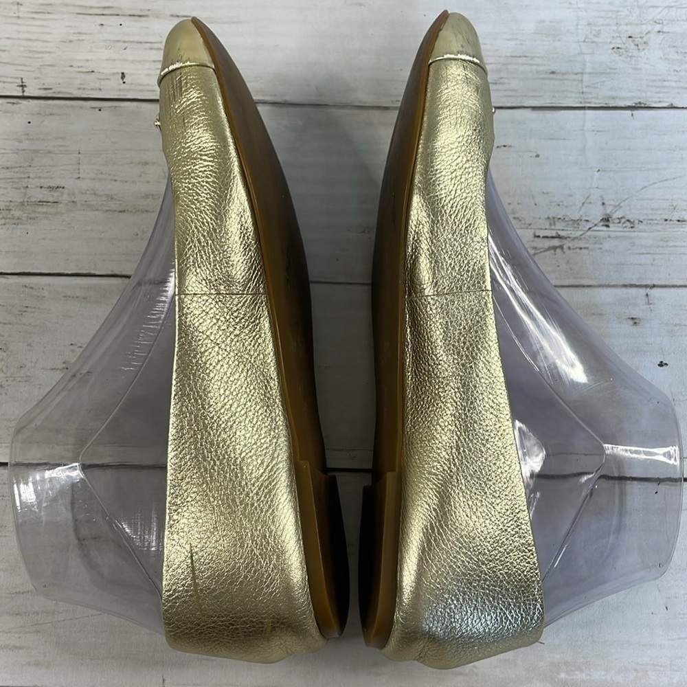 Coach Gold Chelsea Ballet Flat - Picture 6 of 9